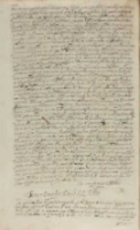 Summo Pontifici Paulo V RMttas [Sigismundus III], Kraków 28.10.1606