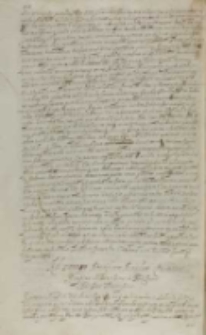 Ad Summum Pontificem Paulum Quintum [Sigismundus III], Krak&oacute;w 20.07.1608?