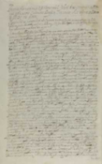 Instructio nomine RM [Sigismundi III [...] Felici Koss secretario Mttis suae ad maiores ciuitates Prussiae, Kraków 30.09.1607 data