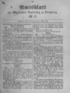 Amtsblatt der Königlichen Preussischen Regierung zu Bromberg. 1890.03.21 No.12