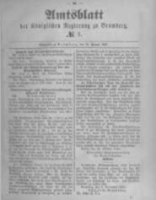 Amtsblatt der Königlichen Preussischen Regierung zu Bromberg. 1891.01.15 No.3