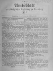 Amtsblatt der Königlichen Preussischen Regierung zu Bromberg. 1891.02.12 No.7