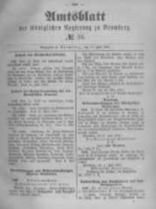 Amtsblatt der Königlichen Preussischen Regierung zu Bromberg. 1891.06.11 No.24