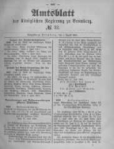 Amtsblatt der Königlichen Preussischen Regierung zu Bromberg. 1891.08.06 No.32
