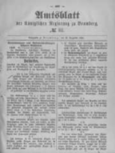 Amtsblatt der Königlichen Preussischen Regierung zu Bromberg. 1891.12.24 No.52