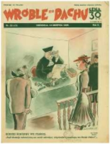 Wróble na Dachu: tygodnik satyryczno-humorystyczny. 1939.08.13 R.10 nr33