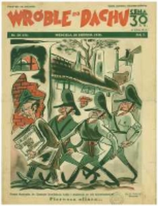 Wróble na Dachu: tygodnik satyryczno-humorystyczny. 1939.08.20 R.10 nr34