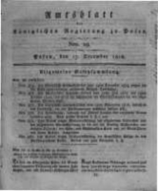 Amtsblatt der Königlichen Regierung zu Posen. 1816.12.17 Nro.29