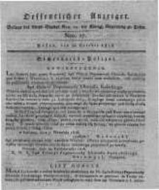Oeffentlicher Anzeiger. 1816.10.22 Nro.17