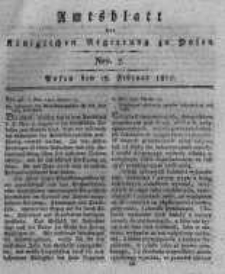 Amtsblatt der Königlichen Regierung zu Posen. 1817.02.18 Nro.7