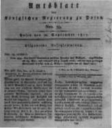 Amtsblatt der Königlichen Regierung zu Posen. 1817.09.30 Nro.39