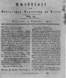 Amtsblatt der Königlichen Regierung zu Posen. 1817.11.04 Nro.44