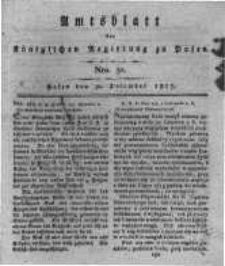 Amtsblatt der Königlichen Regierung zu Posen. 1817.12.30 Nro.52