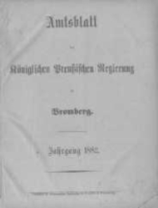 Amtsblatt der Königlichen Preussischen Regierung zu Bromberg. 1882.01.06 No.1