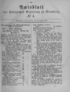 Amtsblatt der Königlichen Preussischen Regierung zu Bromberg. 1882.01.27 No.4