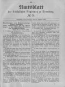 Amtsblatt der Königlichen Preussischen Regierung zu Bromberg. 1882.12.22 No.51