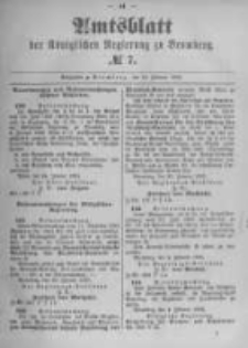 Amtsblatt der Königlichen Preussischen Regierung zu Bromberg. 1895.02.14 No.7