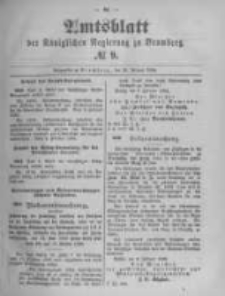 Amtsblatt der Königlichen Preussischen Regierung zu Bromberg. 1895.02.28 No.9