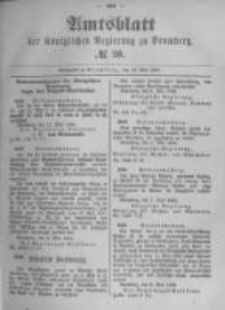 Amtsblatt der Königlichen Preussischen Regierung zu Bromberg. 1895.05.16 No.20