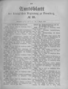Amtsblatt der Königlichen Preussischen Regierung zu Bromberg. 1895.08.08 No.32