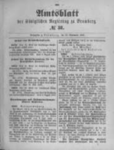 Amtsblatt der Königlichen Preussischen Regierung zu Bromberg. 1895.09.19 No.38