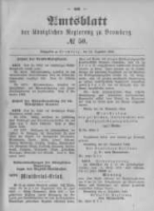 Amtsblatt der Königlichen Preussischen Regierung zu Bromberg. 1895.12.12 No.50