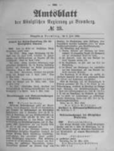 Amtsblatt der Königlichen Preussischen Regierung zu Bromberg. 1892.06.09 No.23