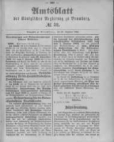 Amtsblatt der K&ouml;niglichen Preussischen Regierung zu Bromberg. 1892.12.29 No.52