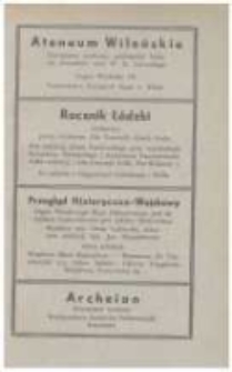 Okładka R. VIII z. 2 1932