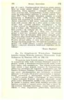 Władysław Kłapkowski, Działalność kościelna biskupa Wojciecha Jastrzębca, Warszawskie Studia Teologiczne, 5, Warszawa 1932