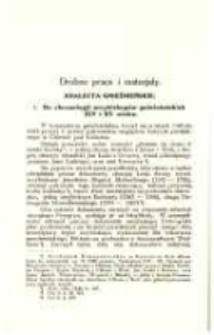 Analecta gnieźnieńskie