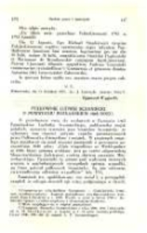 Pułkownik Ludwik Sczaniecki o powstaniu poznańskiem 1848 roku