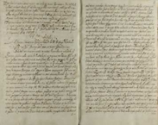 List od panow senatorow Wielgopolskich do X. biskupa wrocławskiego [Andrzeja Jerina], Poznań 11.11.1593