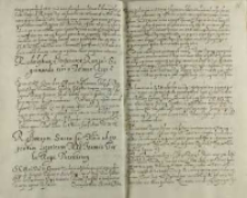 Responsum Sacrae Caesareae Mttis [Rudolphi II] ad propositam legationem mag. Joannis Firlei Regni Thesaurarii, Pilzno 03.06.1600 [Podp.:] Rudolphus Corraducius, Joannes Baruicius