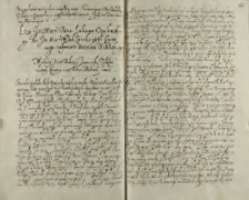 List jeo msci pana Lukasza Opalińskiego do jeo msci podcanclerzego coronnego [Piotra Tylickiego] w sprawie seimiku srzedzkiego, Środa ok. 11.06.1602