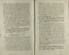Copia pierwszego listu I. M. X. podkanclerzego coronnego [Macieja Pstrokońskiego] de statu matrimonii K. J. M. [Zygmunta III] do Jeo Msci X. [Andrzeja] Opalińskiego secretarza wielkiego coronnego de data w Krakowie, Kraków 18.06.1605