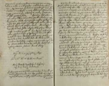 List Andrzeja Opalińskiego do Piotra Tylickiego biskupa warmińskiego i podkanclerzego koronnego o zakończeniu sejmiku przedsejmowego województw poznańskiego i kaliskiego, Środa 17.01.1600