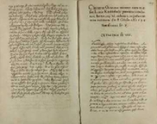 Clemens Octauus errores commissos Lucae Kościelecki poenitenti condonat, hortaturque ad meliorem in posterum vitae rationem die 8 Octobris Ao 1594 [Podp.:] Siluius Antonianua