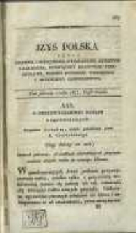 Izys Polska czyli Dziennik Umieiętności, Wynalazków, Kunsztów i Rękodzieł, Poświęcony Kraiowemu Przemysłowi, Tudzież Potrzebie Wieyskiego i Mieyskiego Gospodarstwa. 1823-1824 T.1 część 3