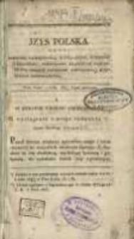 Izys Polska czyli Dziennik Umieiętności, Wynalazków, Kunsztów i Rękodzieł, Poświęcony Kraiowemu Przemysłowi, Tudzież Potrzebie Wieyskiego i Mieyskiego Gospodarstwa. 1823-1824 T.3 część 1