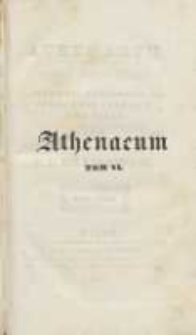 Athenauem: pismo poświęcone historii, literaturze, sztukom, krytyce itd. 1841 Nr6