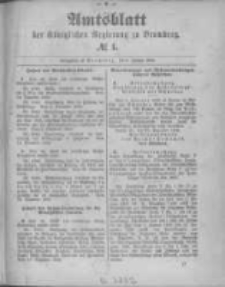 Amtsblatt der Königlichen Preussischen Regierung zu Bromberg. 1893.01.05 No.1