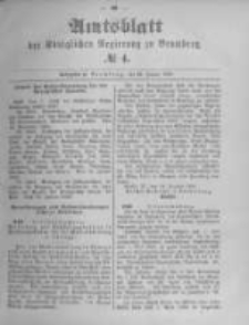 Amtsblatt der Königlichen Preussischen Regierung zu Bromberg. 1893.01.26 No.4