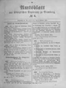 Amtsblatt der Königlichen Preussischen Regierung zu Bromberg. 1893.02.09 No.6