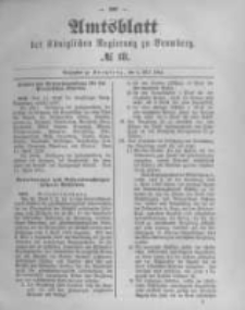 Amtsblatt der Königlichen Preussischen Regierung zu Bromberg. 1893.05.04 No.18