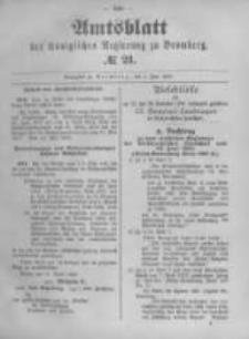 Amtsblatt der Königlichen Preussischen Regierung zu Bromberg. 1893.06.08 No.23