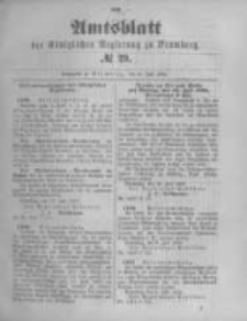 Amtsblatt der Königlichen Preussischen Regierung zu Bromberg. 1893.07.20 No.29