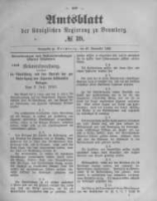 Amtsblatt der Königlichen Preussischen Regierung zu Bromberg. 1893.09.28 No.39