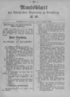 Amtsblatt der Königlichen Preussischen Regierung zu Bromberg. 1893.11.30 No.48