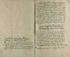 List Xiędza [Andrzeja] Opalińskiego proboszcza płockiego do krolia Jeo Mości [Zygmunta III], [ok. 1606]